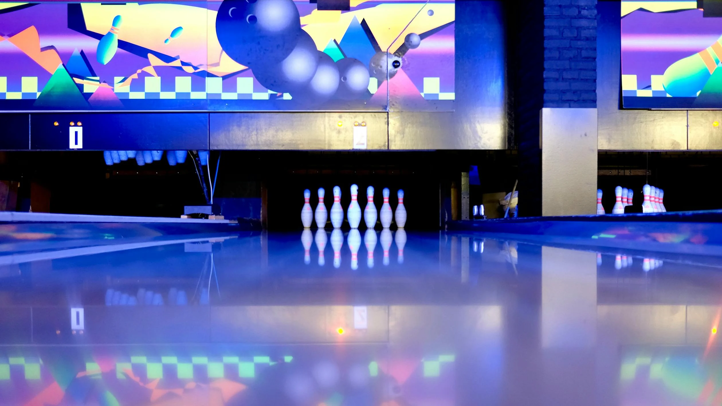 bowling alley